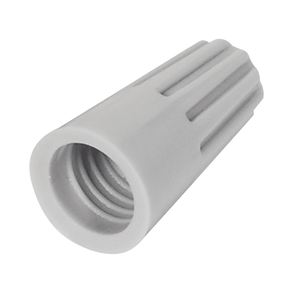 AE00010-l Capuchón roscable / 18 AWG / Gris / Paquete de 25 piezas. AE00010 1