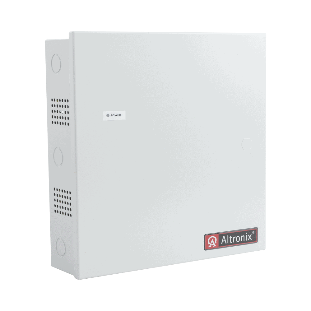AL600ULM-AD-2-l-1 12 o 24 Vcc @ 6 A / fuente tipo control / 1 entrada / 5 salidas / aplicaciones en control de acceso, cctv, incendio , capacidad de baterías / Se requiere baterías. AL-600-ULM 4