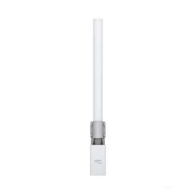 Antena omnidireccional, potente cobertura de 360°, doble polaridad MIMO 2x2, frecuencia 2 GHz (2.35-2.55 GHz) de 10 dBi