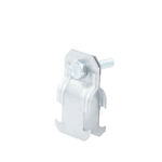 Abrazadera Unicanal para Conduit Pared Gruesa y PVC de 1/2" (13 mm). ANCAE12-AD-2-l