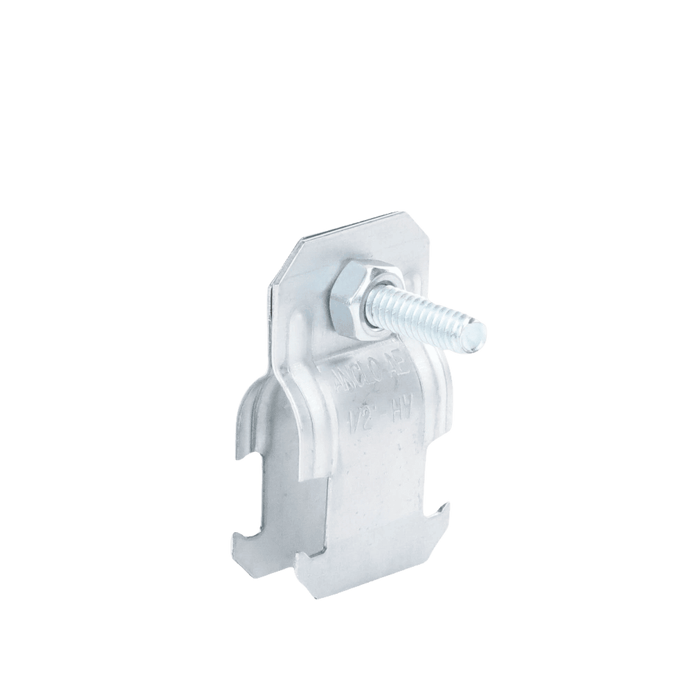 ANCAE12-AD-4-l Abrazadera Unicanal para Conduit Pared Gruesa y PVC de 1/2" (13 mm). ANC-AE-12 7