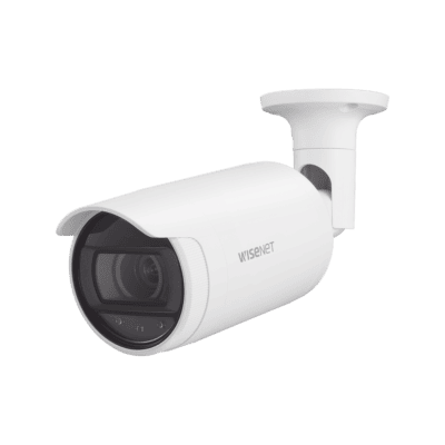 Cámara IP Tipo Bala Antivandálica 2 Megapíxel / Lente 3.3 a 10.3 mm / IR 30M / WDR 120db / IP66 / H.265 & WiseStream / Modo pasillo