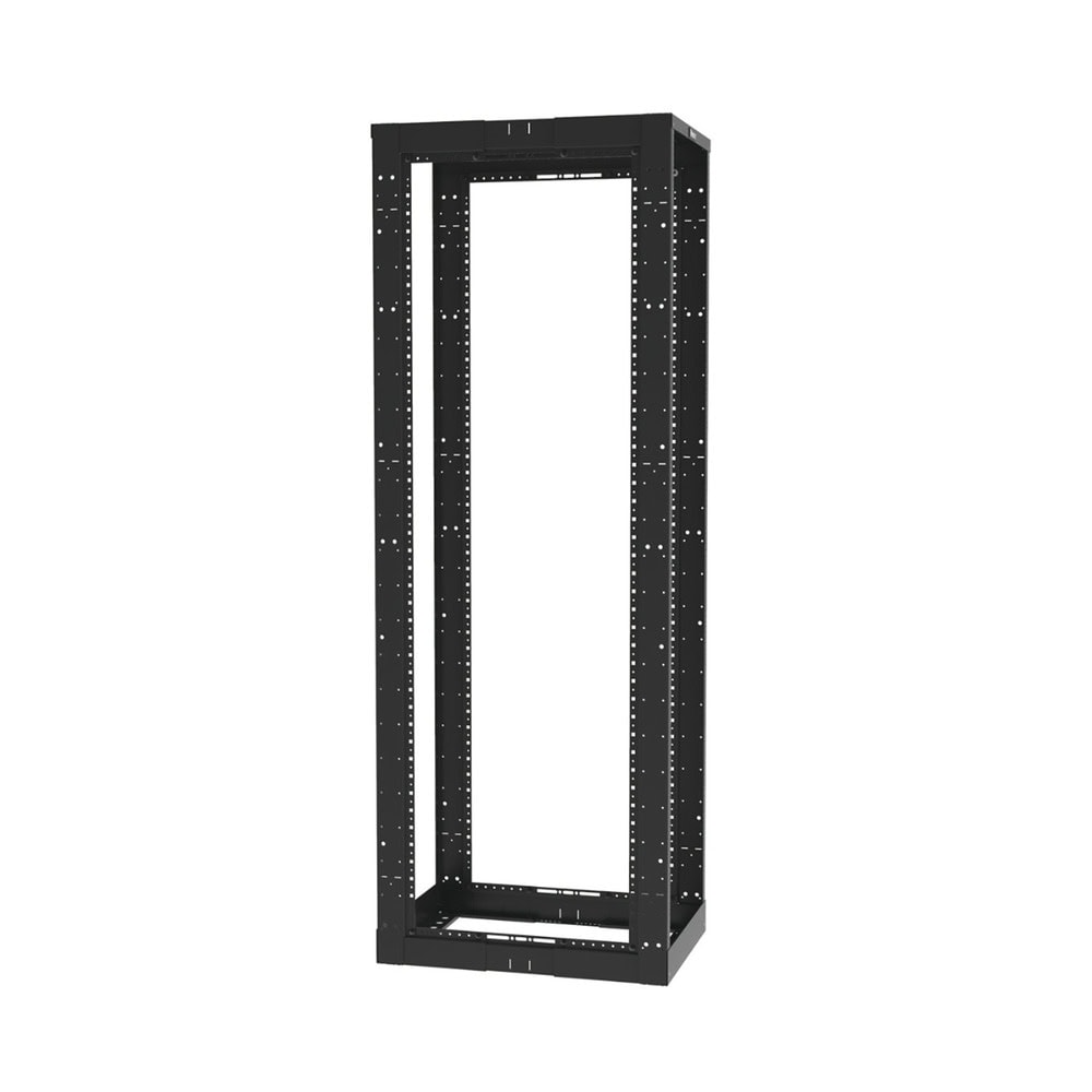 AR4P-LAT-DER-l Rack de Cuatro Postes Estándar de 19", Rieles Roscados #12-24, Profundidad Ajustable de 23 a 42 in, 45 Unidades de Rack, Color Negro AR4P 3