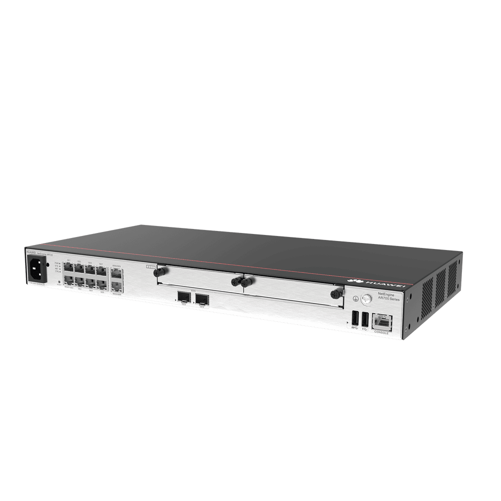 AR720-AD-2-l Router Empresarial / 2 puertos 10/100/1000 Mbps combo 2 puerto SFP (WAN) / 8 puerto 10/100/1000 Mbps(WAN/LAN) / Rendimiento 4 Gbps / VPN / Balanceo de Cargas / Hasta 700 Clientes / Administración Nube Gratis AR720 3
