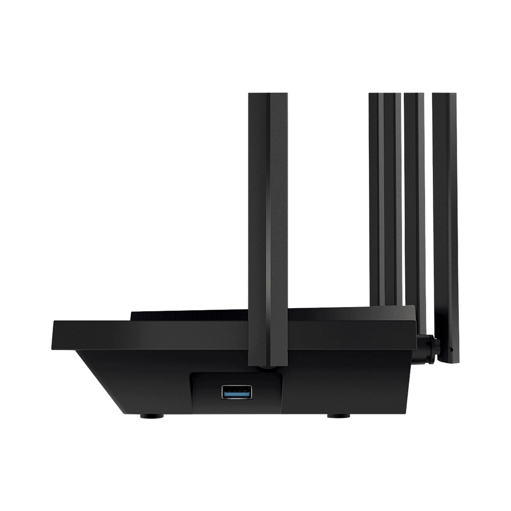 ARCHERAX73-AD-1-l Router WiFi 6 Doble Banda / AX5400 MU-MIMO 4X4 y OFDMA / 1 puerto WAN 10/100/1000 Mbps / 4 puertos LAN 10/100/1000 Mbps / 1 puerto USB 3.0 / 6 potentes antenas / Administración App (Tether) o Página web / Protección HomeShield ARCHERAX73 2