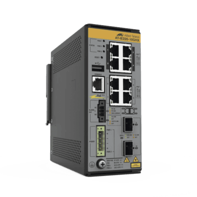 8x 10/100/1000T, 2x 1G/10G SFP+, Industrial Ethernet, Layer 2+ Switch, PoE++ (TAA)
