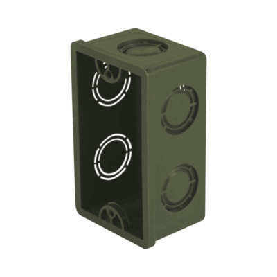 Caja Chalupa de 1/2"  para Instalaciones de PVC Conduit Pesado.