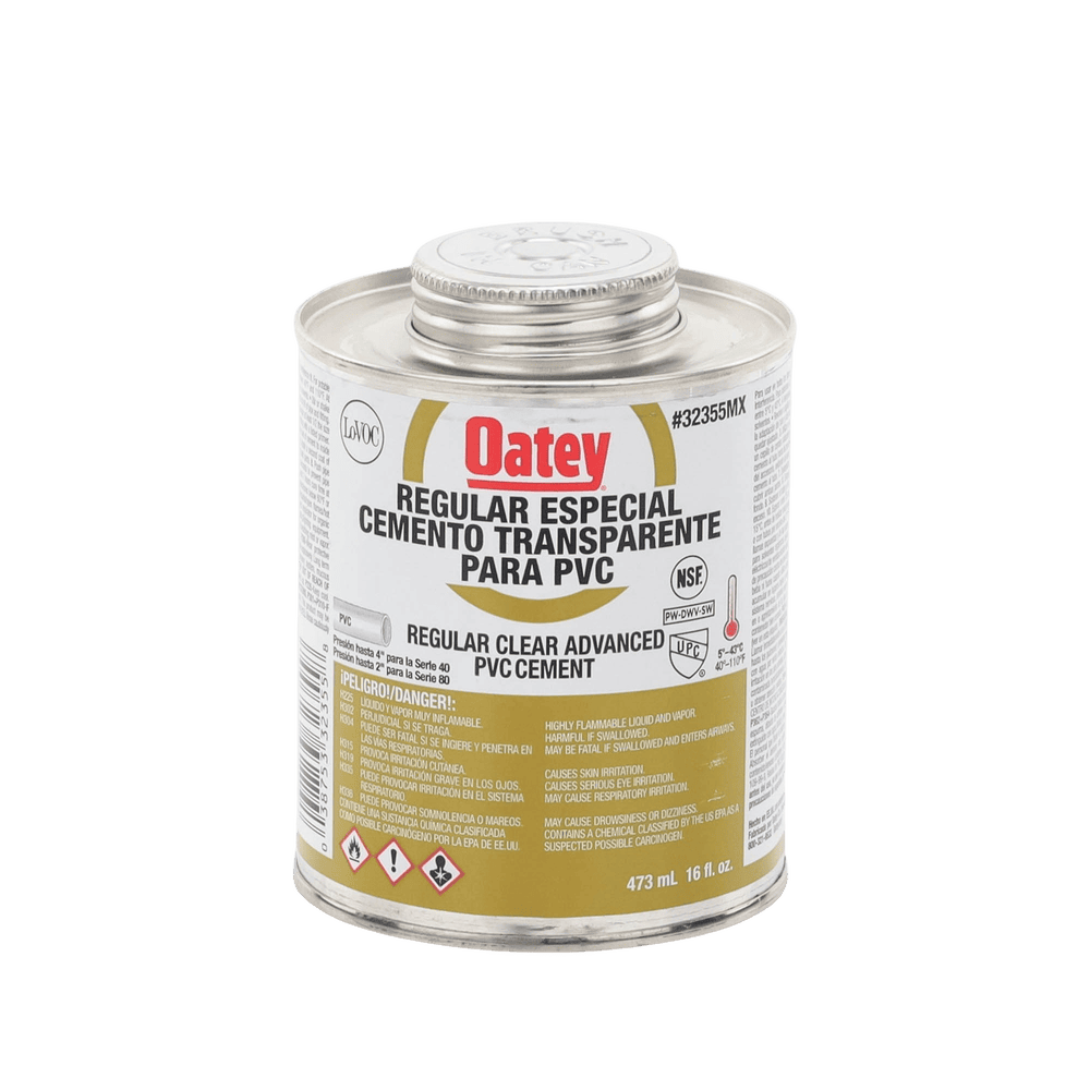 ATUP16PE-AD-2-l Pegamento / Cemento Claro de 473 ml para Tubo Conduit PVC Pesado. ATUP16PE 2