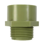 Conector para Tubería PVC Conduit Pesado de 3" (75 mm). ATUP300CON-FRENTE-l