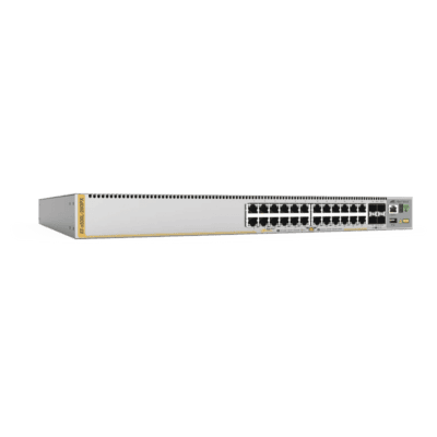 Switch L3 Stackable, 24x 10/100/1000-T PoE+, 4x SFP+, Fuente redundante integradas 740 Watts (TAA compliant version)