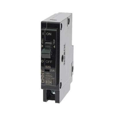 Interruptor Termomagnético Enchufable, Serie: B2Q, 1P, 60A, 120/240V (SKU:1002270)