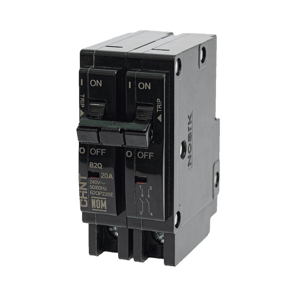 B2QP260E-l Interruptor Termomagnético Enchufable, Serie: B2Q, 2P, 60A, 240V (SKU:1002286) B2QP260E 1