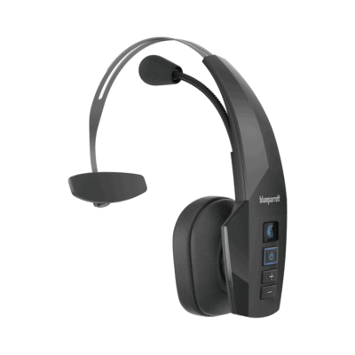 BlueParrott B350-XT , cancelación de ruido del 96%, Bluetooth, IP54, control de voz, para ambientes ruidosos (204260).