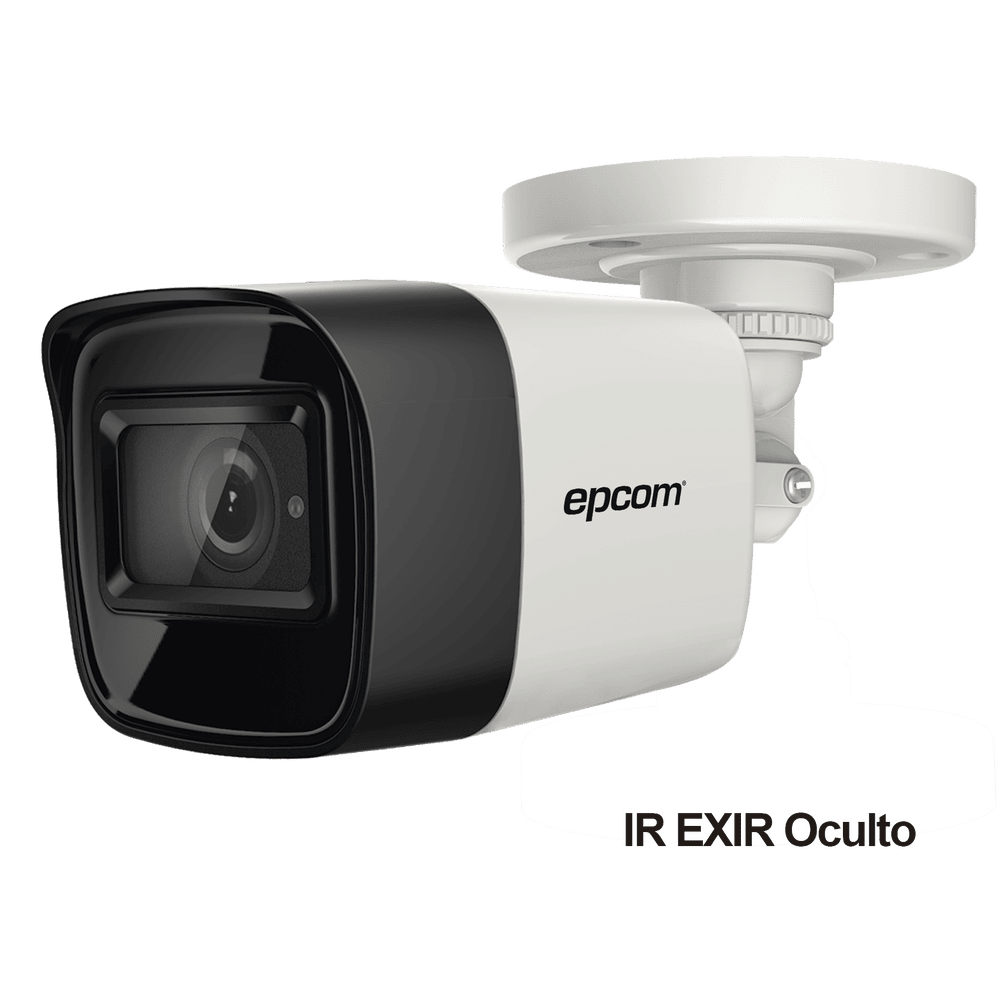 B4KTURBOL-l-1 Bala TURBOHD 4K (8 Megapixel) / Gran Angular 102° / Lente 2.8 mm / Exterior IP67 / IR EXIR 30 mts / dWDR B4K-TURBO-L 1