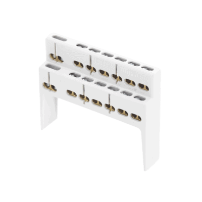 Soporte + Barra de Conexion (12/24/36 MOD) (12+2 ENTR.) IP40