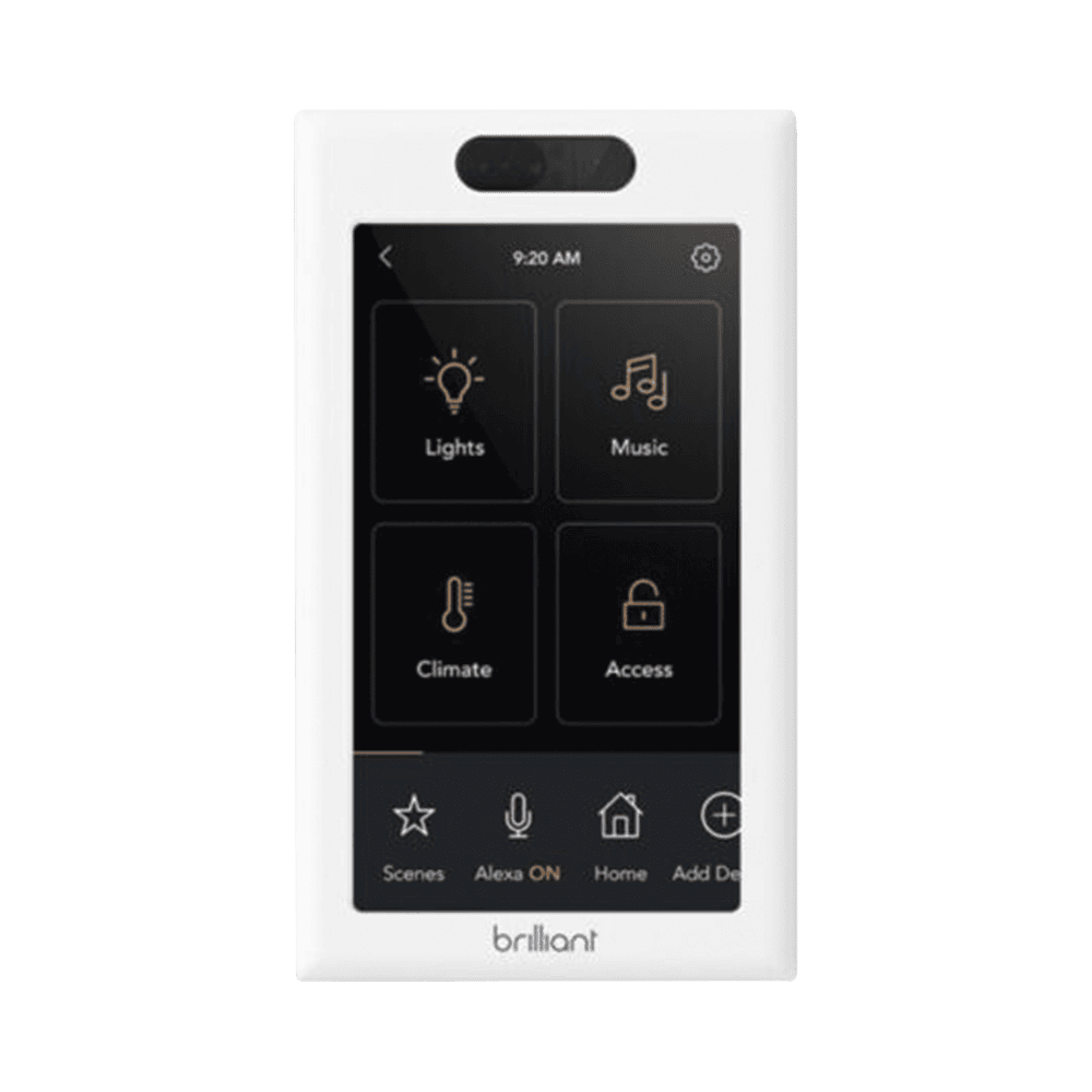 BHA120USWH1C-l Control de iluminación touch desde su pantalla en pared BHA120USWH1C 1