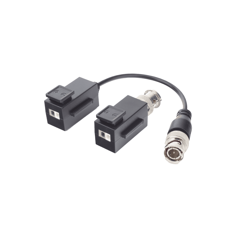 BL1H18-AD-1-l Kit de Transceptor (Balluns) TURBOHD con Boton Push / Hasta 8 MP (4K) / 100% Cobre / Soporta HD-TVI / AHD / CVI / CVBS / Audio por Coaxitron / Datos para Menu de Configurar de Cámaras BL-1H18 5