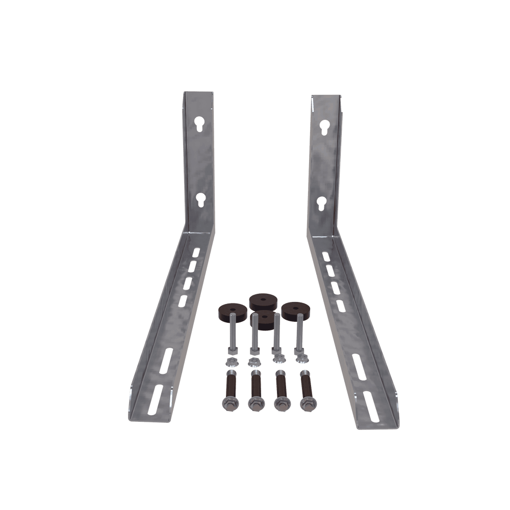 BMP125TG-AD-1-l Base Mini split / Para Condensador o Unidad Externa / Galvanizada / Montaje de pared / Capacidad de 1 a 3 toneladas / EPCOM INDUSTRIAL BMP125TG 2