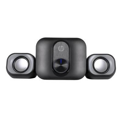 Bocinas HP DHS-2111S BOCINA 2.1 BOCINA MULTIMEDIA Conector 3.5mm/Carcasa metálica con control de volumen / Sensibilidad :110 dB±3dB