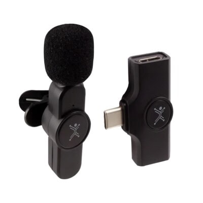 Micrófono Inalámbrico PERFECT CHOICE PC-112679, Inalámbrico, Negro