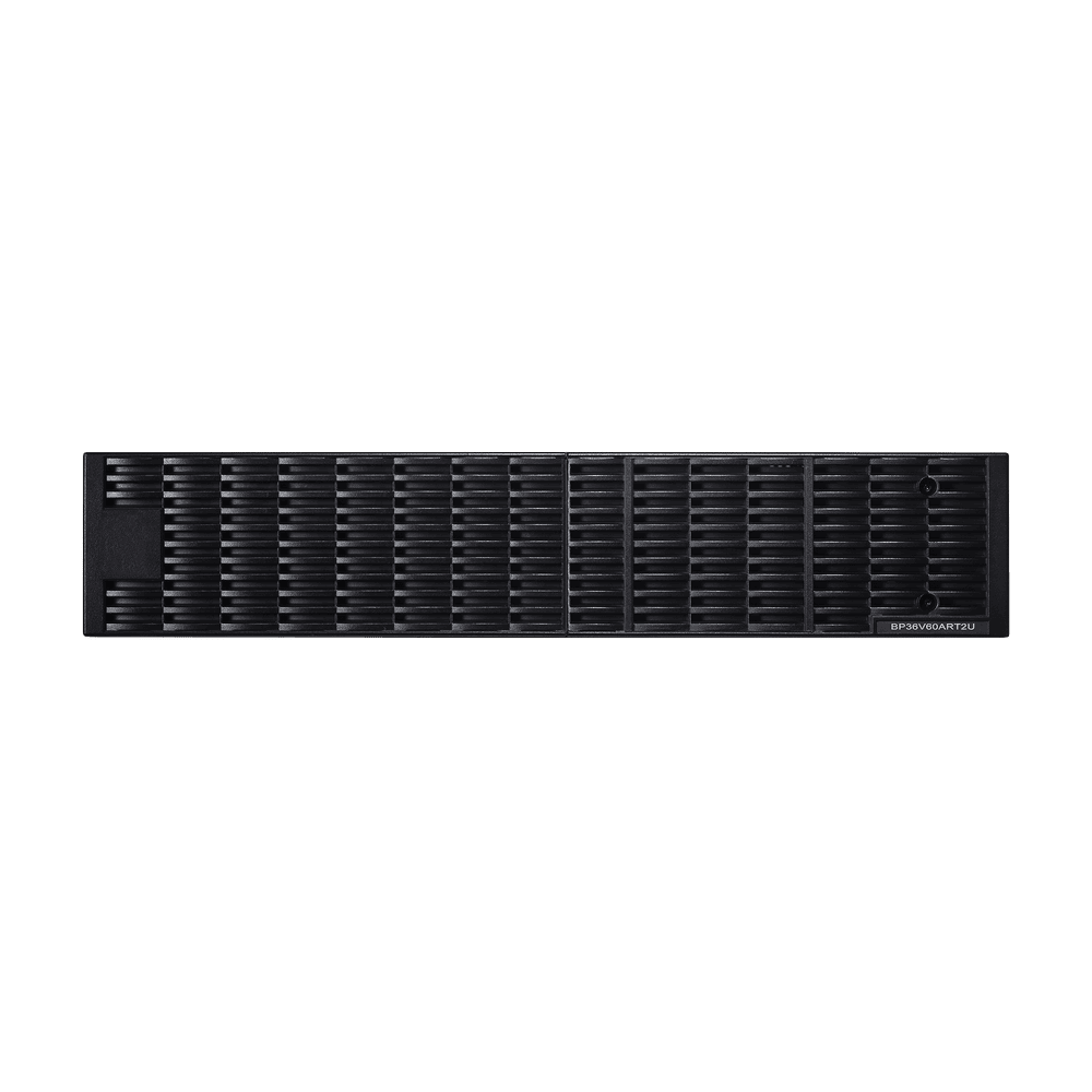 BP36V60ART2U-FRENTE-l Módulo de Baterías Externas, Para Extensión de Tiempo de Respaldo, Para UPS Serie OL Modelos OL1500RTXL2U y OL1000RTXL2U BP36V60ART2U 2