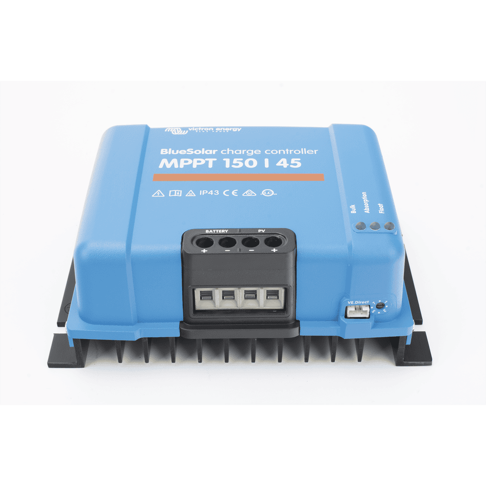BSMPPT150_45-AD-3-l-2 BlueSolar MPPT 150/45. Controlador Solar MPPT 45A, Voltaje Selección Automática: 12/24/36/48 Vcc. BSMPPT150/45 3