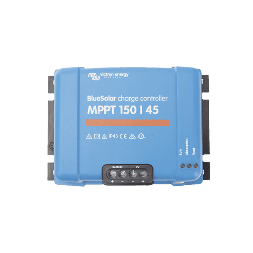 BSMPPT150_45-l-2 BlueSolar MPPT 150/45. Controlador Solar MPPT 45A, Voltaje Selección Automática: 12/24/36/48 Vcc. BSMPPT150/45 1
