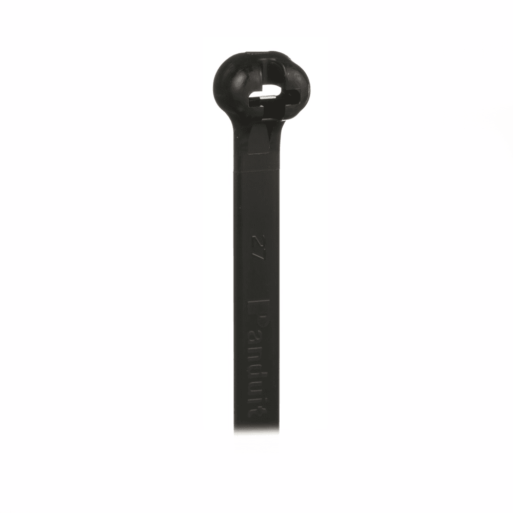 BT4LHTL0-AD-1-l-1 Cincho Dome-Top Nylon 6.6, 378mm largo x 7mm ancho, Color Negro. Paquete de 250 piezas BT4LH-TL0 2