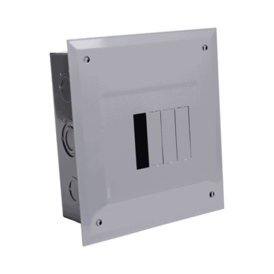 Centro de Carga para Empotrar, 04 Polos, 100 A, 1 Fase 3 Hilos, 120/240 V AC, 60Hz