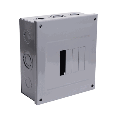 Centro de Carga para Sobreponer, 04 Polos, 100 A, 1 Fase 3 Hilos, 120/240 V AC, 60Hz