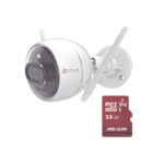 Kit de Camara WiFi y Memoria Micro SD / Incluye 1 Pieza C3X y 1 Memoria MicroSD 32GB / Audio de Dos Vías / Colores en Oscuridad / Detección Humana y de Vehículo C3X_KM-l