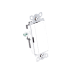 Apagador convencional On/Off, 15 Amp un solo polo. CA1PSWHS-AD-4-l