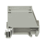 Adaptador de 1 Puerto, Para Conectores Tipo Mini-Com, Montaje en Riel Din Estándar de 35 mm (1.38 pulgadas), Color Gris Internacional CADIN1IG-AD-1-l