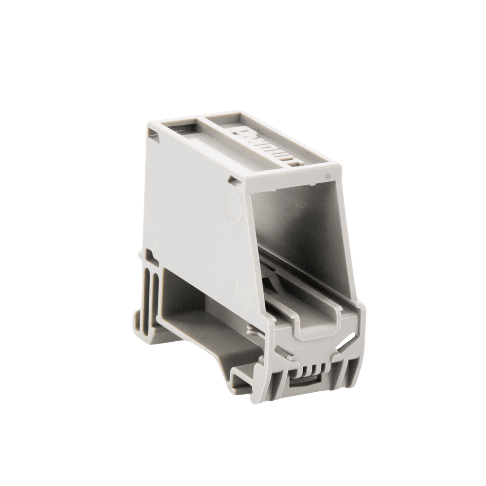 CADIN1IG-AD-3-l Adaptador de 1 Puerto, Para Conectores Tipo Mini-Com, Montaje en Riel Din Estándar de 35 mm (1.38 pulgadas), Color Gris Internacional CADIN1IG 6