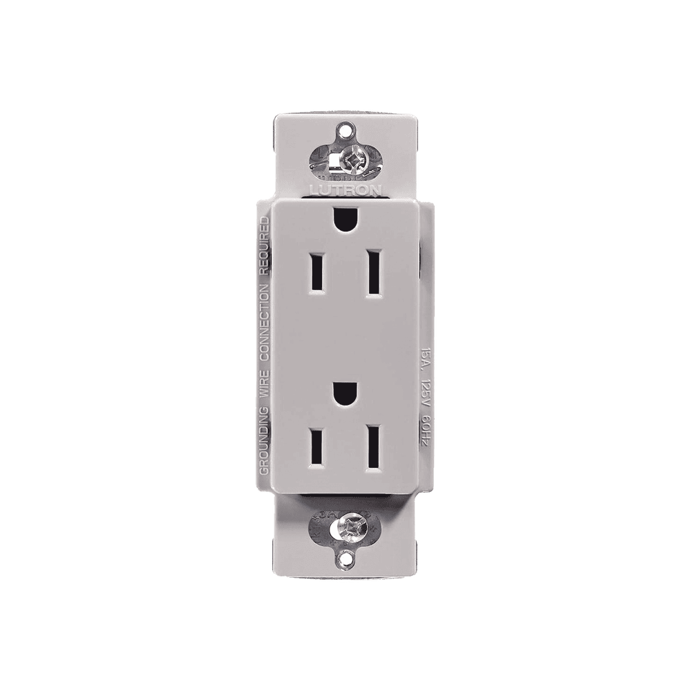 CAR15GRS-l Tomacorriente 125V 15A resistente a manipulaciones. CAR15GRS 1
