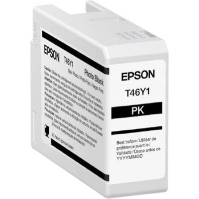 Cartucho Epson Pro10 T46Y100 Tinta UltraChrome Photo Black 50ML Compatible para SureColor P900