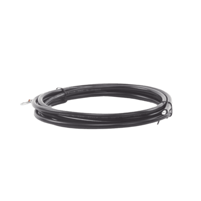 Cable para Controlador, 3.0 m, Negro, Calibre 8 AWG con Terminal de Ojo en un Extremo