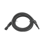 Cable Fotovoltaico 2.5 m, Negro, Calibre 10 AWG con Terminales MC4 en Ambos Extremos CBLMC42P5MBLKV2-AD-1-l