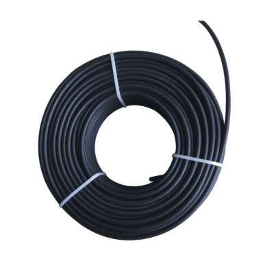 Cable Fotovoltaico Negro / 10 mm² ( 8 AWG) / Material COBRE /  2000V / Rollo de 50 metros.