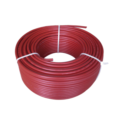 Cable Fotovoltaico Rojo / 10 mm² ( 8 AWG) / Material COBRE /  2000V / Rollo de 50 metros.