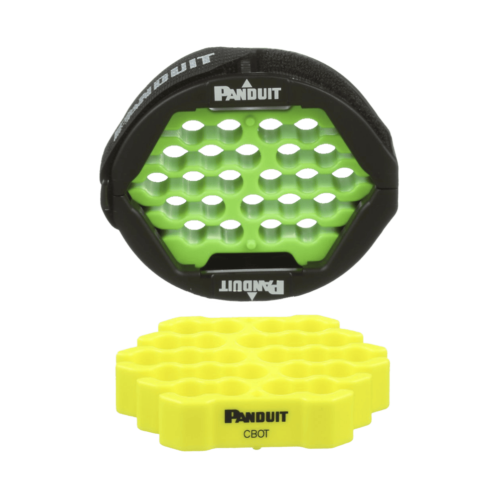 CBOT24K-AD-4-l Herramienta Para Peinado y Organización de Cables, Incluye Organizador Verde para Diámetros de Cables de 4.6 a 6.3 mm y Amarillo Para 5.9 a 7.9 mm CBOT24K 5