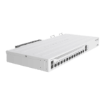 (CCR2004-1G-12S+2XS) Cloud Core Router 12 puertos 10G SFP+, 2 25G SFP28, Fuente Redundante CCR20041G12SPLUS2XS-LAT-IZQ-l