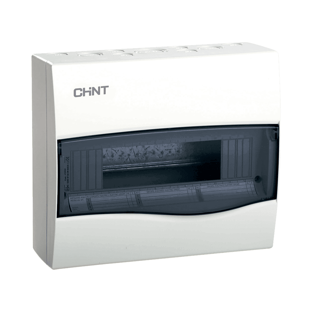 CD40S12-l-1 Caja de distribución para sobreponer, IP40, 12 módulos (SKU: 8101007) CD40S12 1