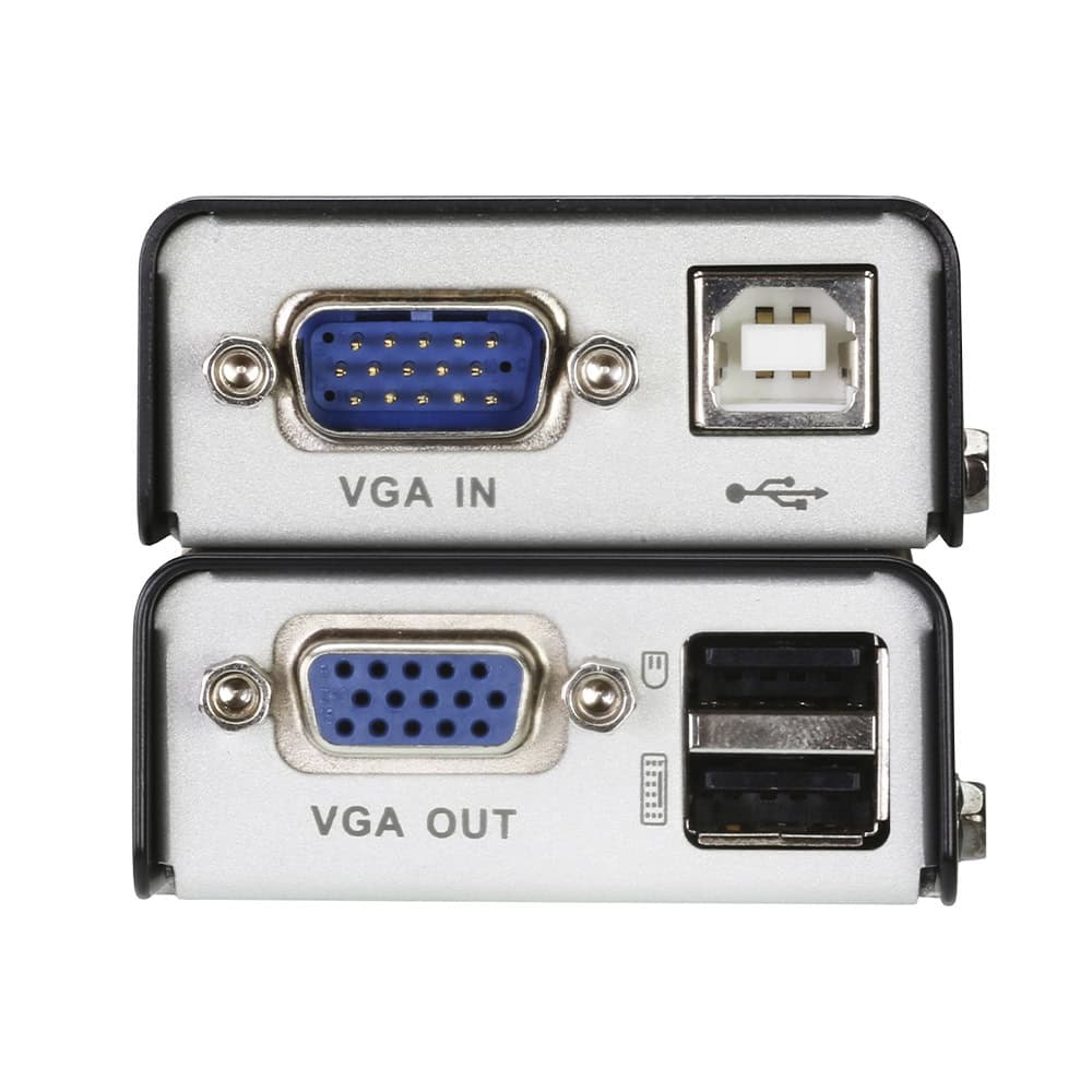 CE100-FRENTE-l Extensor VGA KVM | Cat 5 | 1280 x 1024 a 60 Hz 100m | 1920 x 1200 a 60 Hz 30 m CE100 2