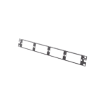 Patch Panel de Fibra Óptica, Para 4 Placas Acopladoras FAP o FMP, Color Negro, 1UR CFAPPBL1-AD-3-l-1