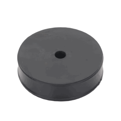 Inserto de Caucho de 4" Con Un Orificio para Cable de 3/8 in