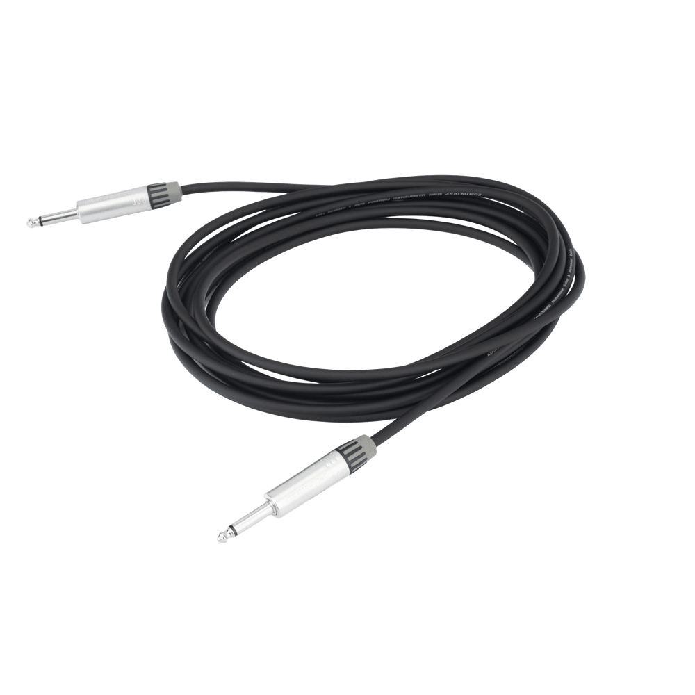 CMCPSPSL5M-AD-1-l Cable de Audio | Plug 1/4 in a Plug 1/4 in Stereo | Carcasa Cromada | Conectores Seetronic | Longitud 5m CMC-PS-PS-L-5M 2