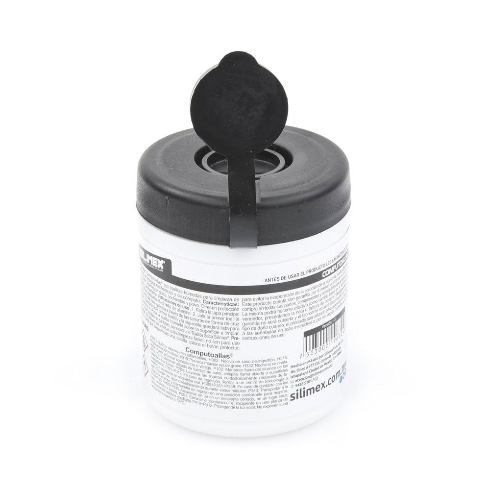 COMPUTOALLAS-AD-1-l Toallas húmedas antibacteriales, para limpieza de gabinetes, equipos de cómputo, audio, vídeo y telefonía, 30 piezas COMPUTOALLAS 4