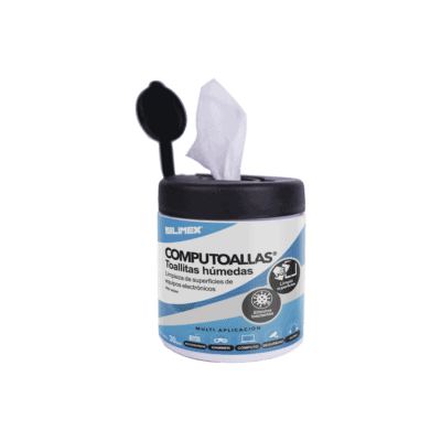 Toallas húmedas antibacteriales, para limpieza de gabinetes, equipos de cómputo, audio, vídeo y telefonía, 30 piezas