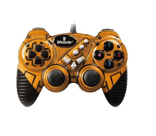 Control para Juegos Rumblepad BROBOTIX 751899C, Gamepad, PC, Analógico/Digital, 10 botones, Alámbrico